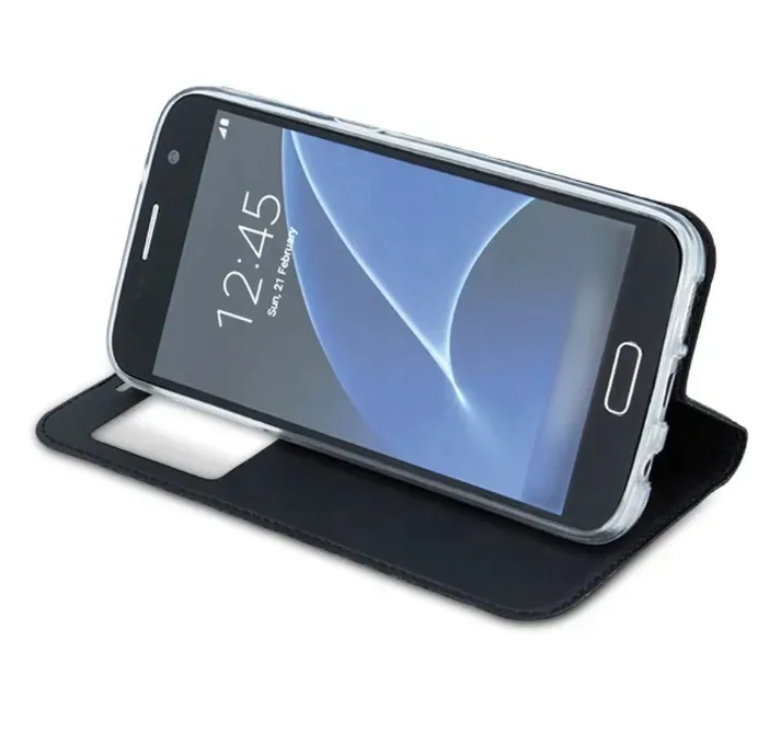 etui-case-smart-look-do-samsunga-a8-2018-czarny-stan-nowy