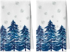 scierki-z-mikrofibry-2-szt-swiateczne-42x65-niebieskie-chlonne-dekoracyjne