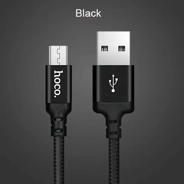 kabel-micro-usb-hoco-x14-przewod-2a-wzmacniany-1m-kod-producenta-x14-przewod-micro-usb-nylonowy-mocny