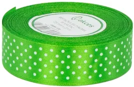 zielona-wstazka-satynowa-tasiemka-w-kropki-25-mm-22-m-dekoracja-wielkanoc
