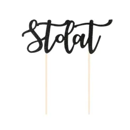 topper-na-tort-sto-lat-brokatowy-czarny-1szt