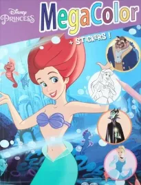 kolorowanka-disney-princess-mega-color-z-naklejkami-ariel-piekna-i-bestia