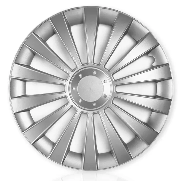 4x Kołpaki uniwersalne Meridian Silver srebrne 16 cali na koła samochodowe