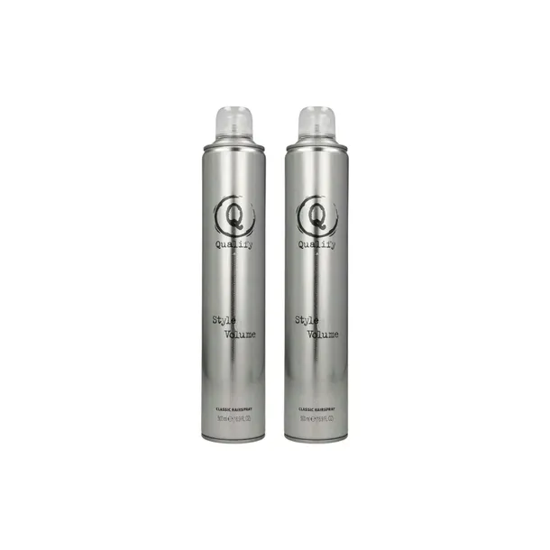 2x LAKIER DO WŁOSÓW ARTEGO QUALIFY STYLE VOLUME MODELUJĄCY 500 ML