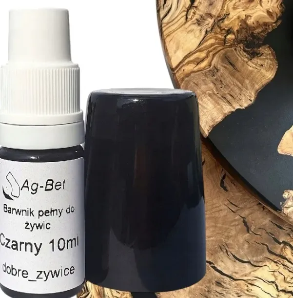 Barwnik do Żywicy epoksydowej Pełny CZARNY 10 ml