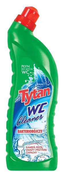 Tytan Płyn do Mycia Toalety WC Bakteriobójczy Zielony 700g