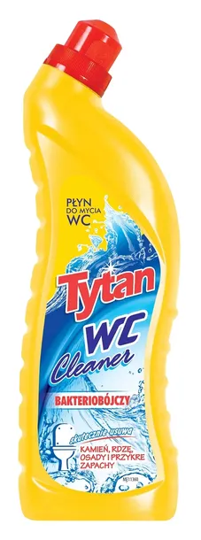Tytan Płyn do Mycia Toalety WC Bakteriobójczy Żółty 700g