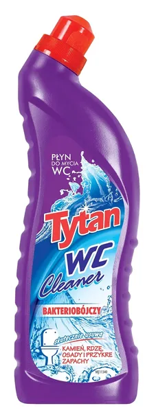 Tytan Płyn do Mycia Toalety WC Bakteriobójczy Fioletowy 700g