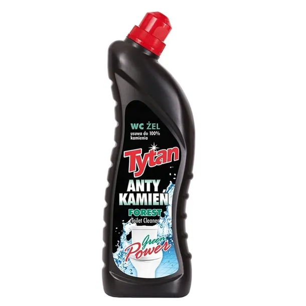 Tytan Anty Kamień Żel do Toalet WC Green Power 700ml