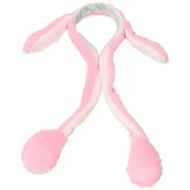 opaska-uszy-krolika-ruchome-z-pompka-rozowo-biale-wielkanoc