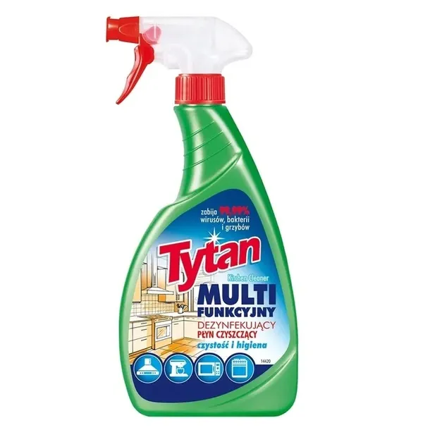 Tytan Płyn do Czyszczenia i Dezynfekcji Kuchni Ekspert w Kuchni Spray 500ml
