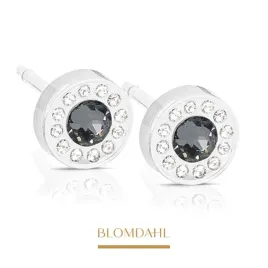 blomdahl-kolczyki-hipoalergiczne-brilliance-halo-crystal-black-diamond-6mm