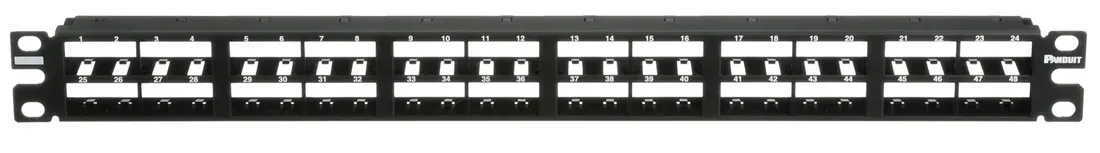 panduit-mini-com-patch-panel-pusty-patchpanel-prosty-19-rack-48xrj45-1ru