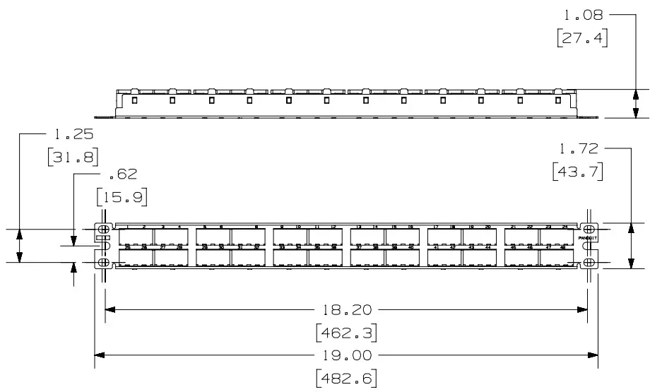panduit-mini-com-patch-panel-pusty-patchpanel-prosty-19-rack-48xrj45-1ru