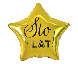 balon-foliowy-sto-lat-gwiazda-zlota-nadruk-czarny-44-cm