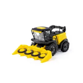 zolty-wader-polesie-kombajn-zolty-traktor-auto