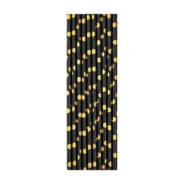 papierowe-slomki-rurki-czarne-w-zlote-kropki-10szt