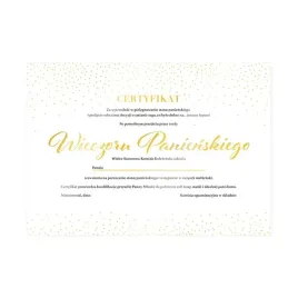 certyfikat-wieczor-panienski-gold-dla-panny-mlodej