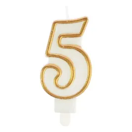 swieczka-cyferka-nr-5-biala-ze-zlota-obwodka