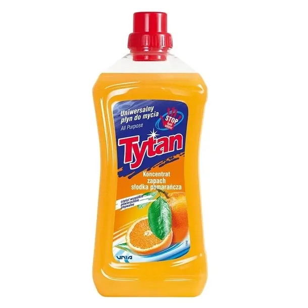 TYTAN UNIWERSALNY PŁYN DO MYCIA POMARAŃCZA KONCENTRAT 1l