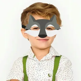 maska-filcowa-wilk-1szt-karnawal-bal-przebierancow