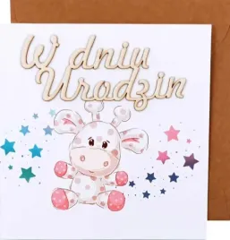 kartka-okolicznosciowa-urodziny-zyrafka