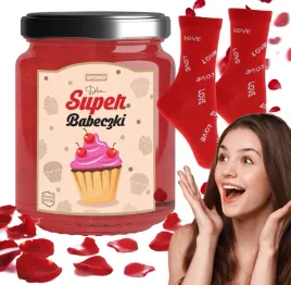 prezent-skarpetki-w-sloiku-dzien-kobiet-roz-35-38-dla-super-babeczki
