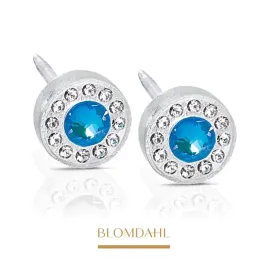 blomdahl-kolczyki-stale-pm-brilliance-halo-crystal-shiny-blue-6-mm