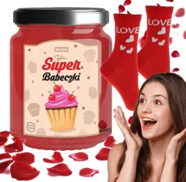 prezent-skarpetki-w-sloiku-dzien-kobiet-roz-38-41-dla-super-babeczki