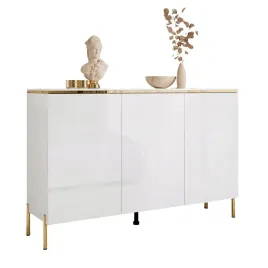 komoda-trzydrzwiowa-aurora-ii-bialy-polysk-na-nozkach-3d-boho