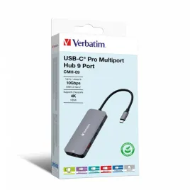 verbatim-usb-c-pro-multiport-hub-9-port-cmh-9-32152