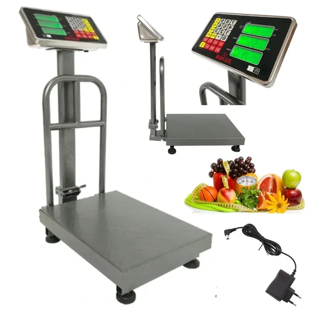 Waga Platformowa Zilner z oparciem 100 kg x 10 g Paltforma 30x40