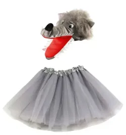 stroj-czapka-wilk-pluszowy-spodniczka-tutu-stroj-przebranie-wilka