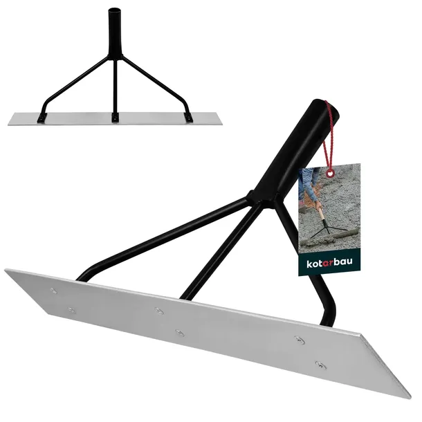 LISTWA PACKA RĘCZNA ZGARNIAJĄCA DO BETONU WYLEWEK ROZPROWADZAJĄCA 625x325MM