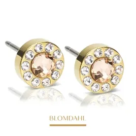 blomdahl-kolczyki-hipoalergiczne-brilliiance-halo-crystal-gold-6-mm