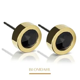 blomdahl-kolczyki-hipoalergiczne-grand-bezel-black-8-mm