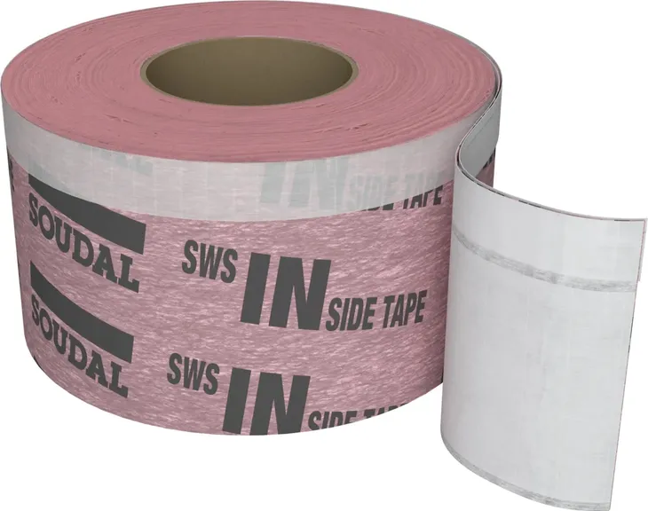 SOUDAL SWS EXTRA TAŚMA DO OKIEN CIEPŁY MONTAŻ WEWNĘTRZNA 70mm/30m PEŁNY KLE