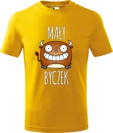 koszulka-maly-byczek-zolta-byk-dziecieca-r-134