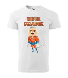 koszulka-biala-super-dziadek-dla-dziadka-r-3xl