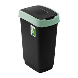 kosz-na-smieci-do-segregacji-klip-czarny-50-l-z-zielona-klapa