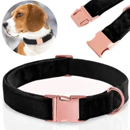solidna-obroza-welurowa-dla-psa-regulowana-miekka-rose-gold-27-45cm-s-m