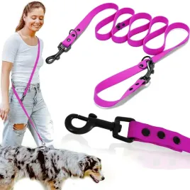 smycz-przepinana-treningowa-dla-psa-mocna-regulowana-biothane-pvc-5m