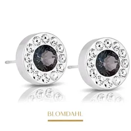 blomdahl-kolczyki-hipoalergiczne-brilliance-halo-crystal-black-diamond-8-mm