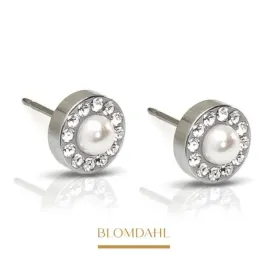 blomdahl-kolczyki-hipoalergiczne-brilliance-halo-pearl-white-6-mm