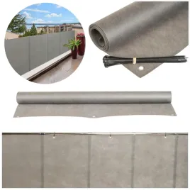 oslona-na-balkon-095x6m-mata-szara-gratis-pl