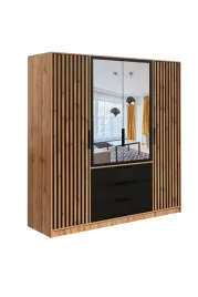 szafa-z-lamelami-200cm-pojemna-garderoba-szuflady-lamele-dab-wotan