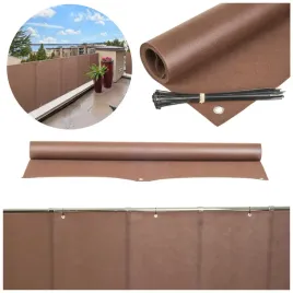 oslona-balkonowa-na-balkon-065x3m-mata-brazowa-na-taras-uv-99percent-gratis-pl
