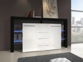 komoda-z-nadstawka-bialy-czarny-polysk-w-10-dni