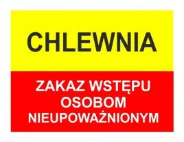 chlewnia-zakaz-wstepu-tablica-ostrzegawcza