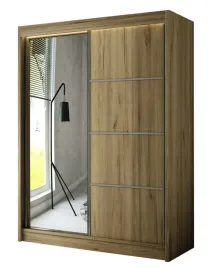 szafa-przesuwna-150-piko-z-lustrem-dab-zloty-craft